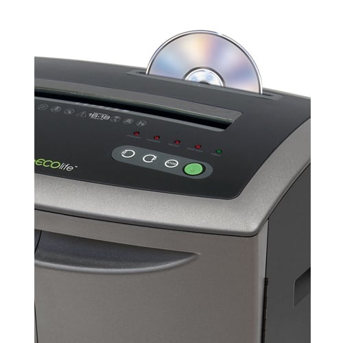 GoECOlife GXC200TiB Platinum Series 20-Sheet Level 4 Cross-Cut Shredder
