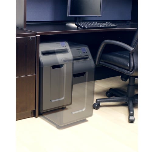 GoECOlife GXC305Pi Platinum 30-Sheet Level 4 Under Desk Cross-Cut Shredder