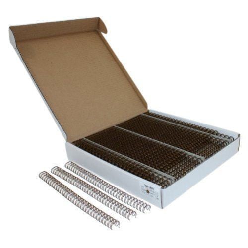 Gold 3/8" 3:1 Pitch Twin Loop Wire - 100pk