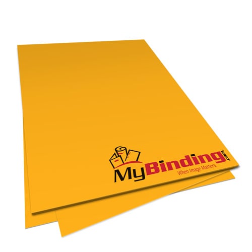 Goldenrod 20lb Unpunched Binding Paper - 500 Sheets
