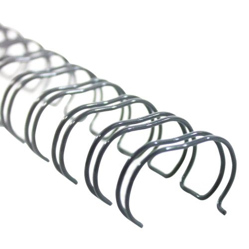 Gray 2:1 Pitch Twin Loop Wire