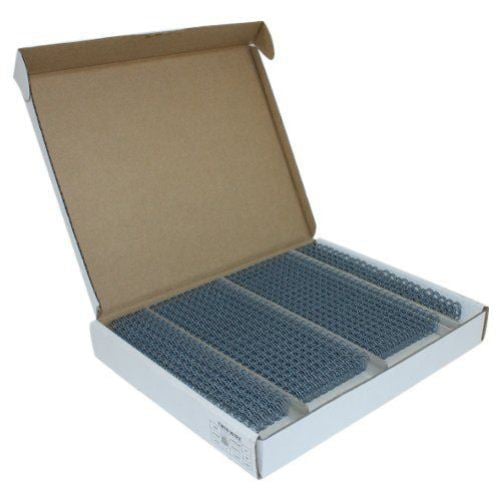 Gray 5/16" 3:1 Pitch Twin Loop Wire - 100pk