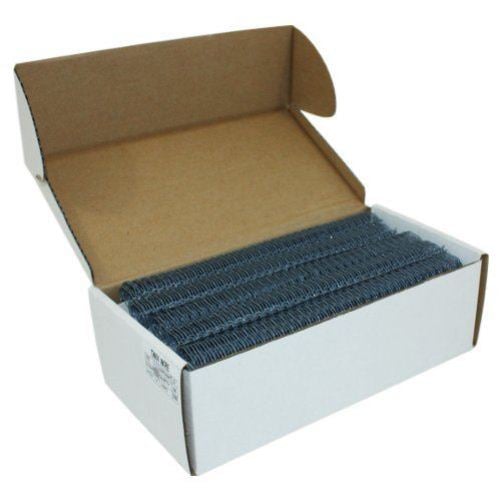 Gray 9/16" 3:1 Pitch Twin Loop Wire - 100pk