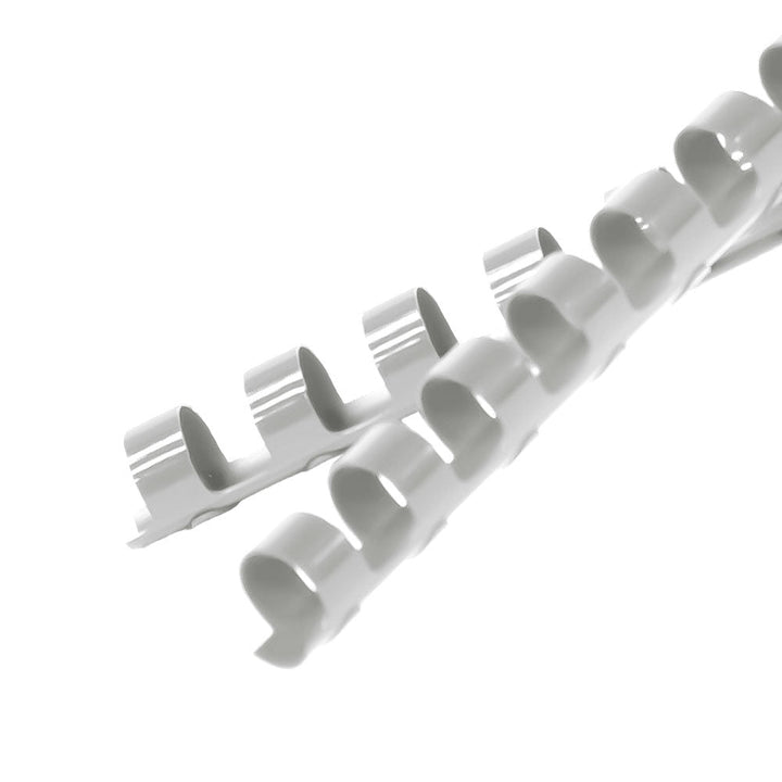 1/2" Grey Plastic Binding Combs - 100pk