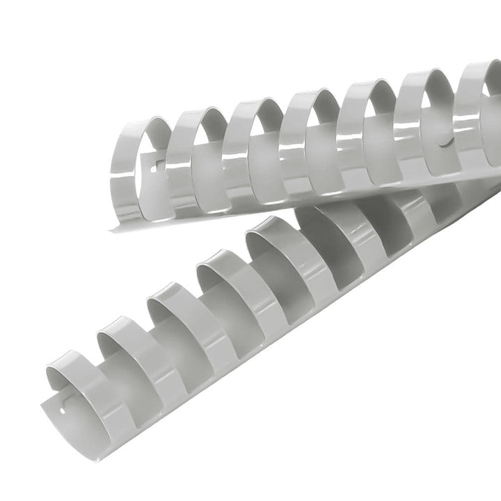 1-1/2" Grey Plastic Binding Combs - 50pk