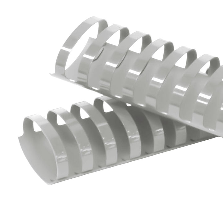 2" Grey Plastic Binding Combs - 50pk