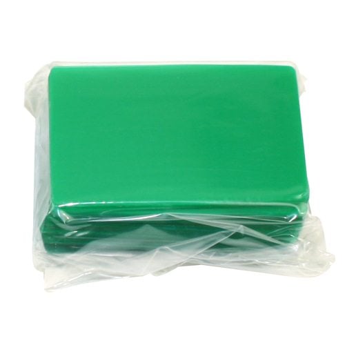 Green 10mil Business Card Laminating Pouches - 100pk