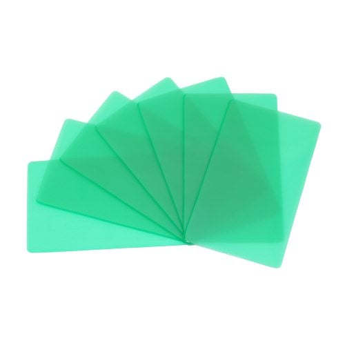 Green 10mil Business Card Laminating Pouches - 100pk