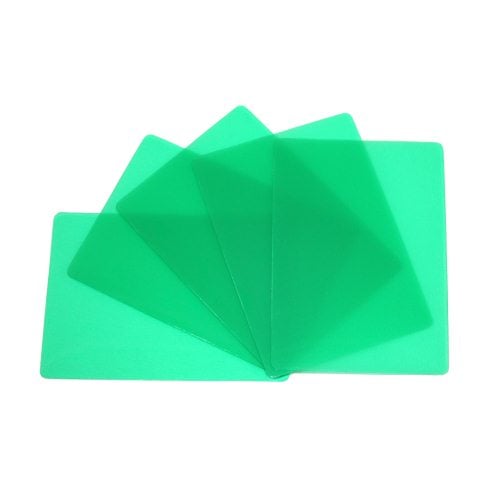 Green 10mil IBM Data Laminating Pouches - 100pk