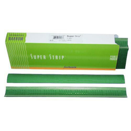 Green 11" Narrow Powis Parker Fastback Super Strips (500/Case) - 56NFBGREEN