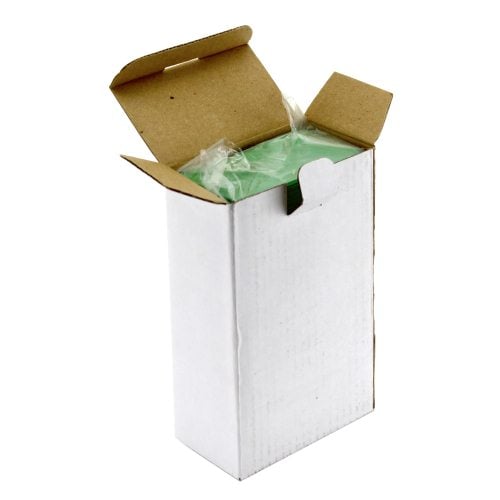 Green Semi-Rigid Vinyl Luggage Tag Holders - 100pk