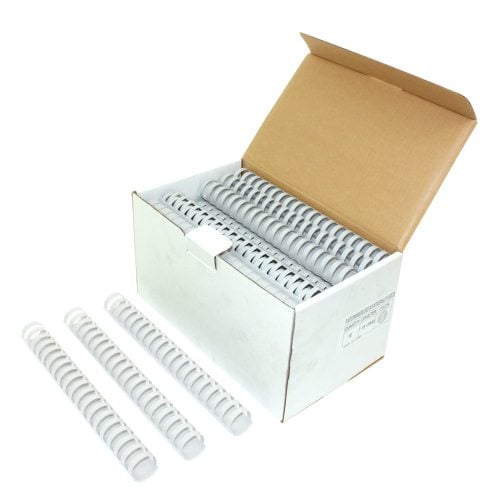 1-1/8" Grey Plastic Binding Combs - 50pk