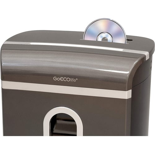GoECOlife GXC120P Platinum Series 12-Sheet Level P-4 Cross-Cut Paper Shredder