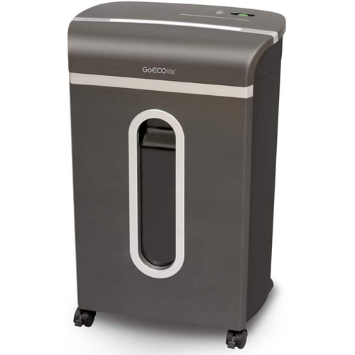 GoECOlife GXC140P Platinum Series 14-Sheet Level P-4 Cross-Cut Paper Shredder