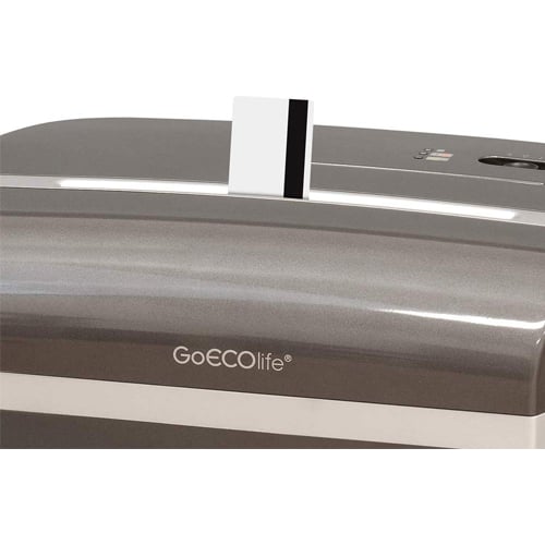 GoECOlife GXC140P Platinum Series 14-Sheet Level P-4 Cross-Cut Paper Shredder