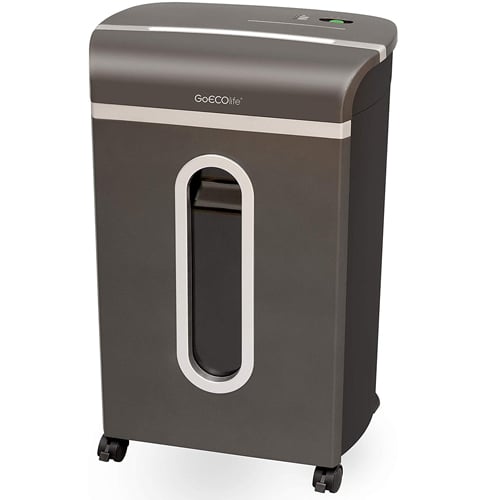 GoECOlife GXC160P Platinum Series 16-Sheet Level P-4 Cross-Cut Paper Shredder