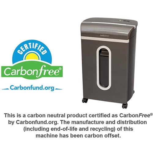 GoECOlife GXC160P Platinum Series 16-Sheet Level P-4 Cross-Cut Paper Shredder