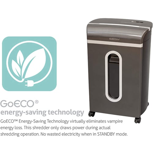 GoECOlife GXC160P Platinum Series 16-Sheet Level P-4 Cross-Cut Paper Shredder
