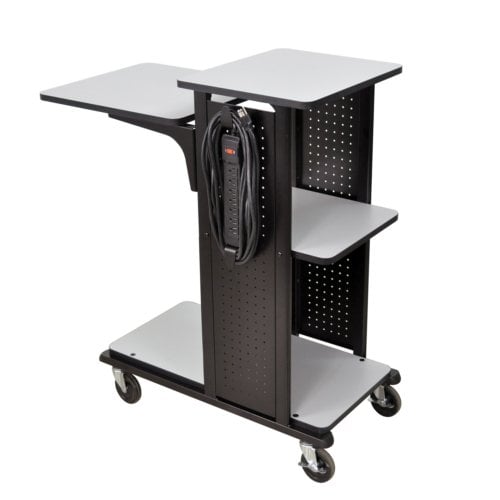 H. Wilson WPS4HDE Mobile Presentation Station with Heavy Duty Casters