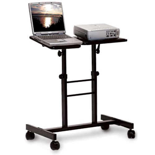 H. Wilson WPSDA Adjustable Height Mobile Presentation / Projector Stand