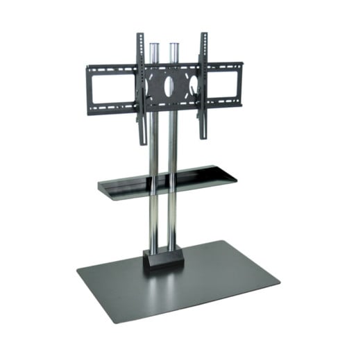 H. Wilson WPSMS44SCH 37"-  60" LCD TV Mount Stand with Shelf (50" High)