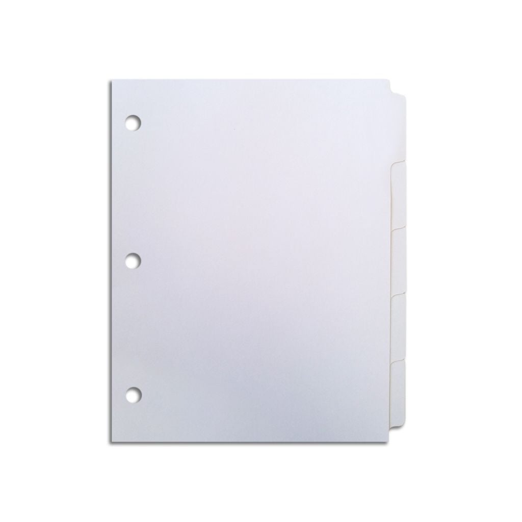 Half Size Tab Dividers (Pack of 24) - Clearance Sale