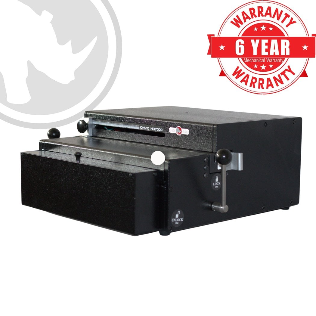 Rhin-O-Tuff HD7000 Onyx 14" Open-Ended Table Top Electric Punch
