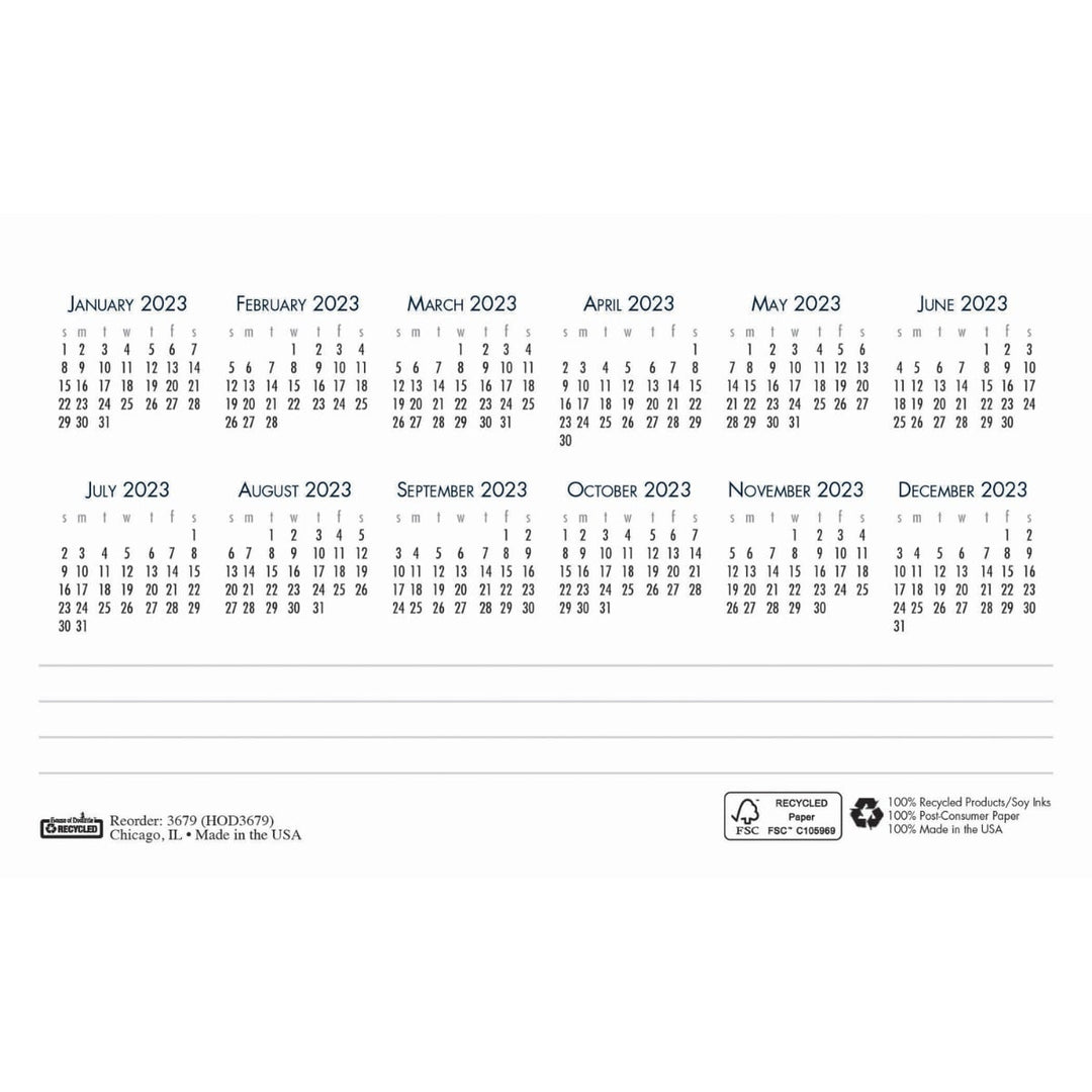 House of Doolittle Spiral Bound Tent Top 2023 Calendar