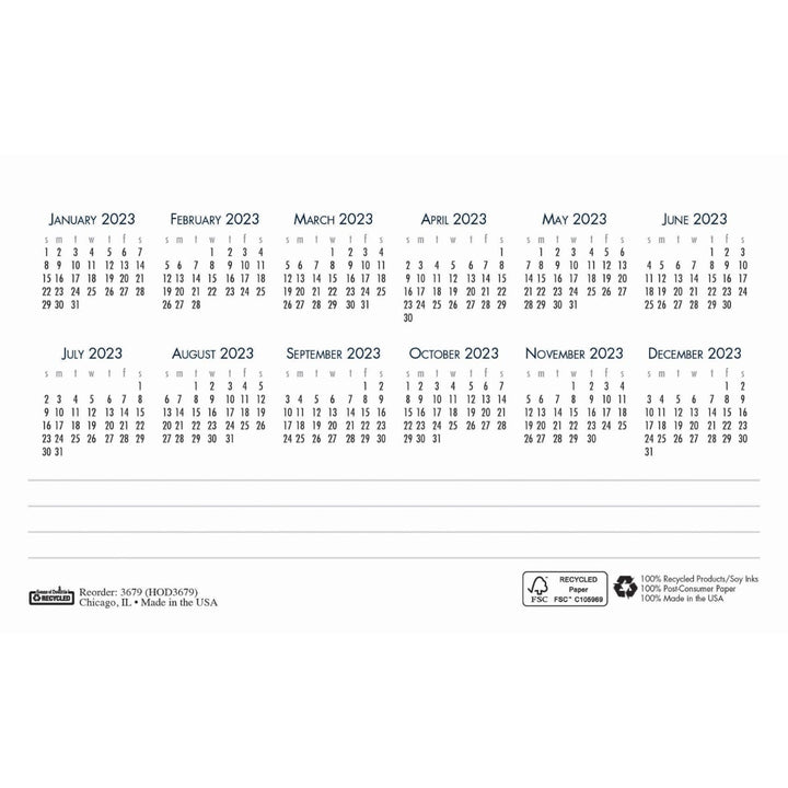 House of Doolittle Spiral Bound Tent Top 2023 Calendar