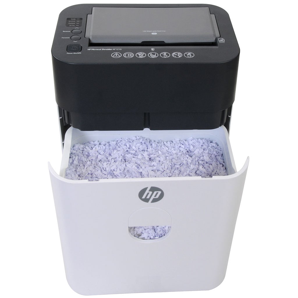 HP AF1210 Microcut Auto-Feed 9-Sheet Paper Shredder