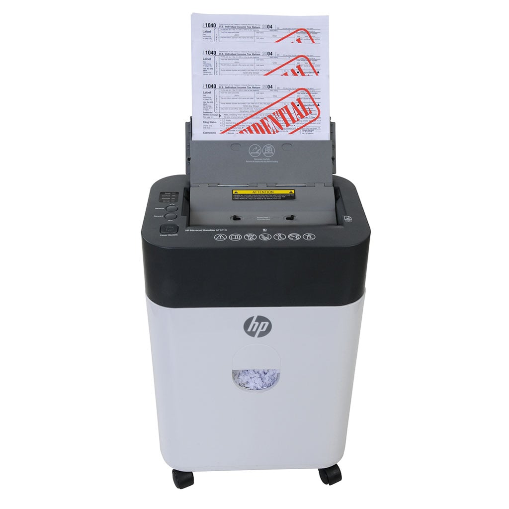 HP AF1210 Microcut Auto-Feed 9-Sheet Paper Shredder