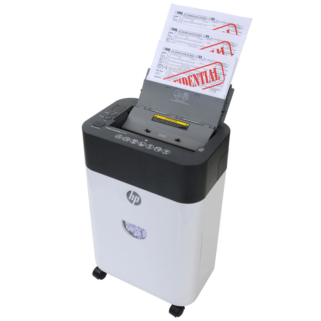 HP AF1210 Microcut Auto-Feed 9-Sheet Paper Shredder