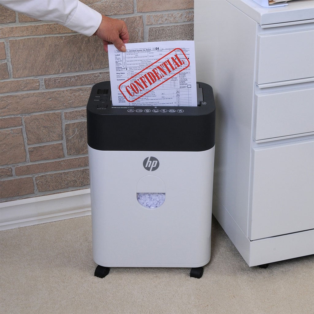 HP AF1210 Microcut Auto-Feed 9-Sheet Paper Shredder