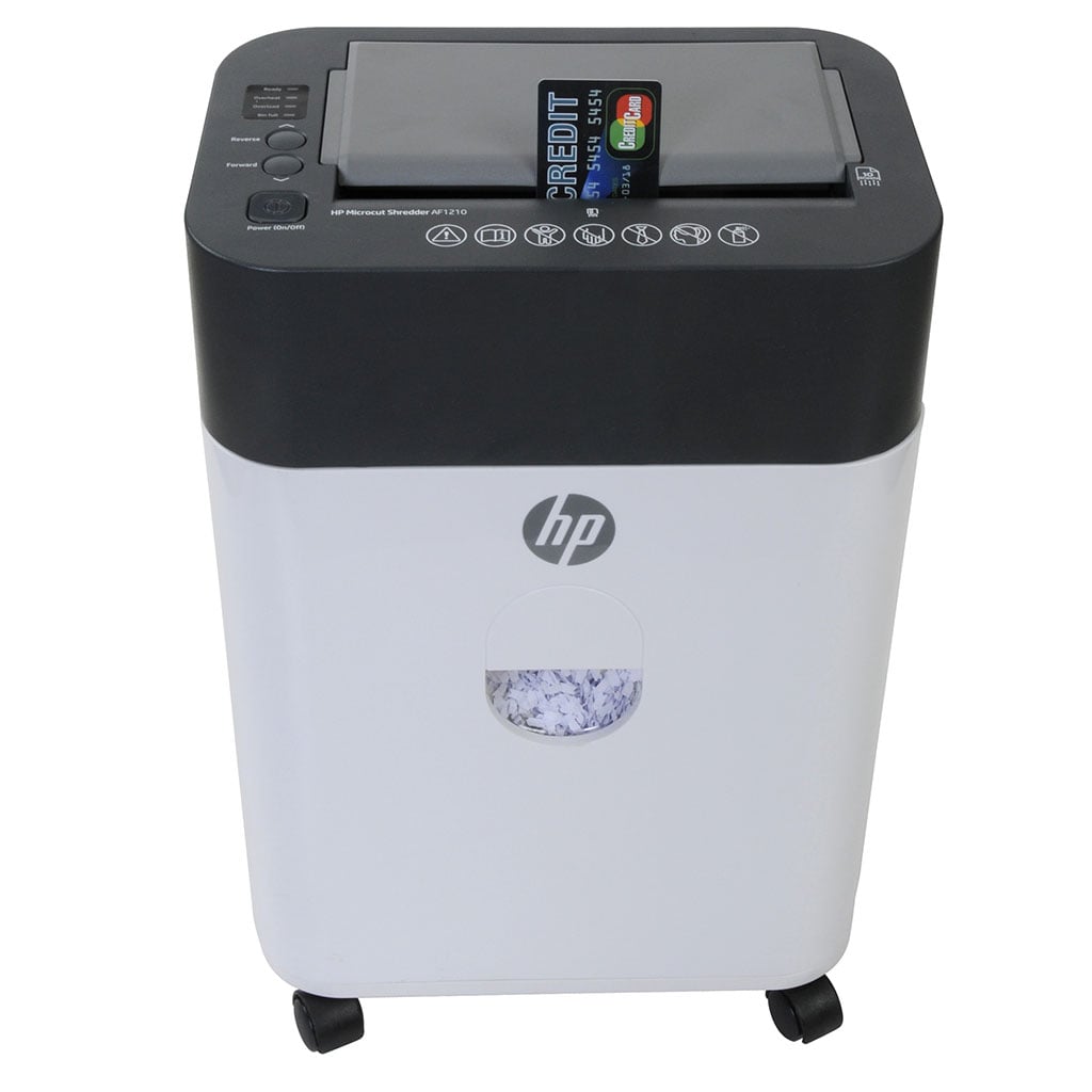HP AF1210 Microcut Auto-Feed 9-Sheet Paper Shredder
