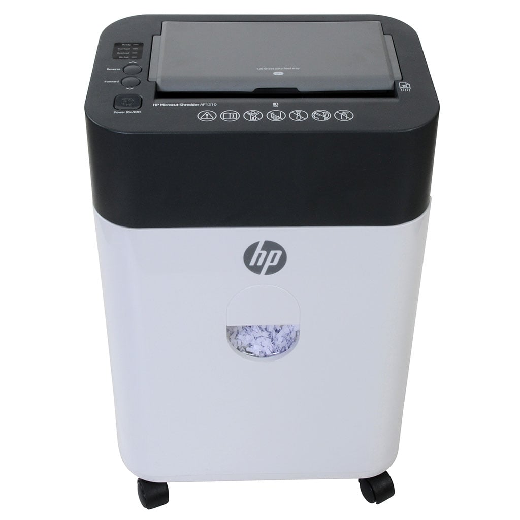 HP AF1210 Microcut Auto-Feed 9-Sheet Paper Shredder