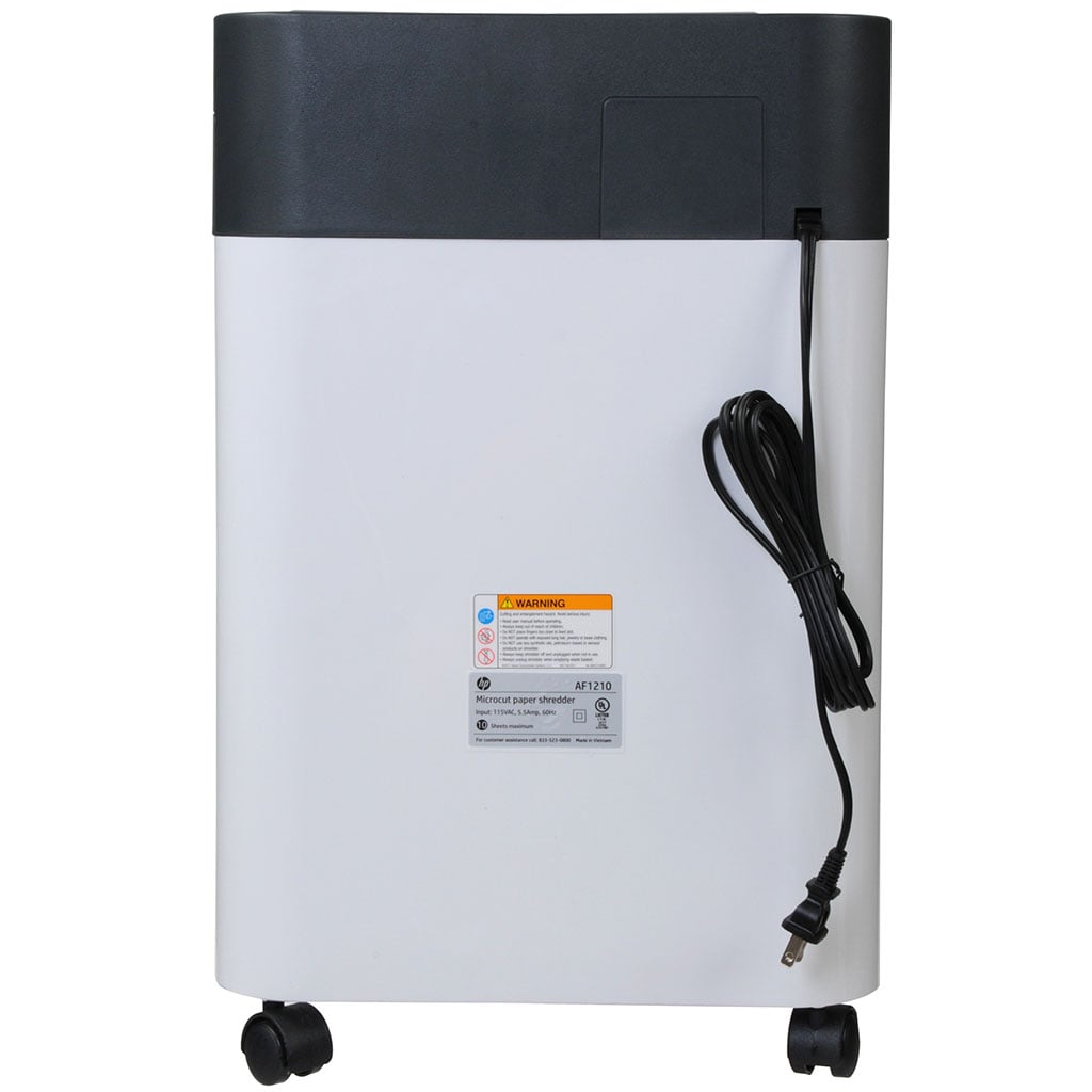 HP AF1210 Microcut Auto-Feed 9-Sheet Paper Shredder