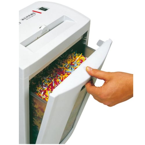 HSM 102.2 Level P-2 Strip Cut Compact Paper Shredder