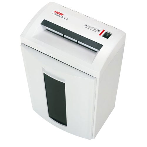 HSM 104.3 Level 4 Micro-cut 9-11 Sheet Shredder - HSM1287