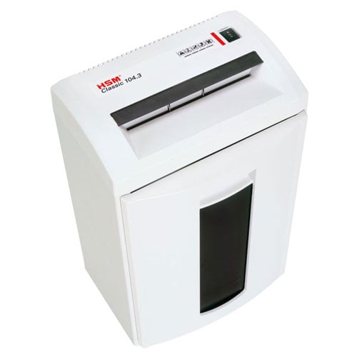 HSM 104.3 Level 4 Micro-cut 9-11 Sheet Shredder - HSM1287
