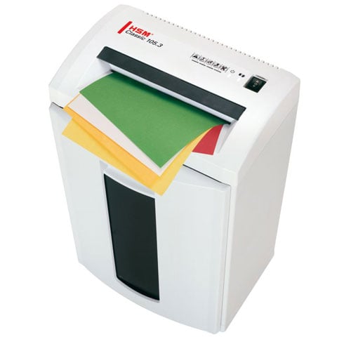 HSM 105.3 Level 4 Micro-cut 9-11 Sheet Shredder - HSM1292