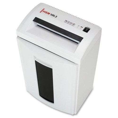 HSM 105.3cc Level P-4 Cross Cut Office Paper Shredder