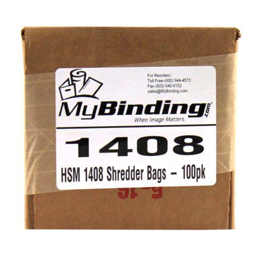 HSM 1408 Shredder Bags - 100pk