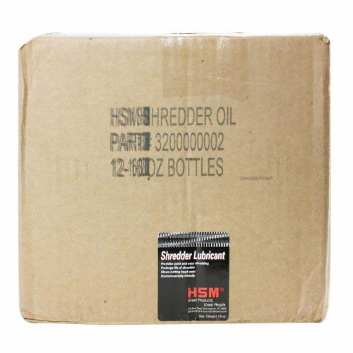 HSM 314P Shredder Oil (12pc) - 16oz