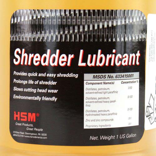 HSM 315 Shredder Oil - 1 Gallon