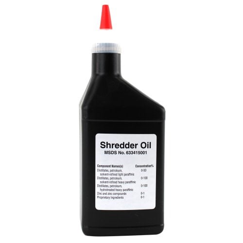 HSM 316 Shredder Oil - 12oz - Clearance Sale