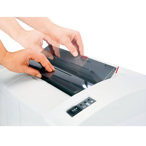 HSM 390.3cc Level P-4 Cross Cut Professional Paper Shredder
