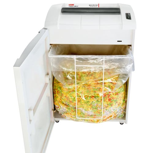HSM 390.3cc Level P-4 Cross Cut Professional Paper Shredder