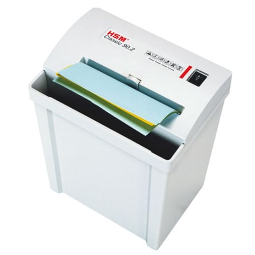 HSM 90.2 Level P-2 Strip Cut Compact Paper Shredder