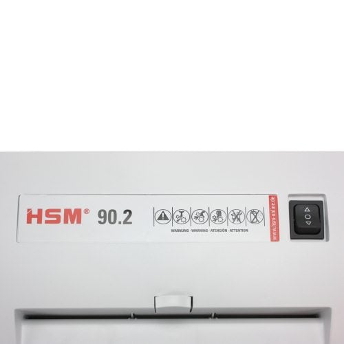 HSM 90.2 Level P-2 Strip Cut Compact Paper Shredder