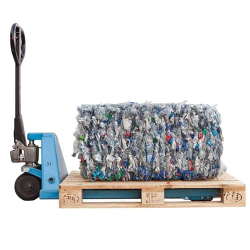 HSM CP 4988 PET Crusher Baler Combo